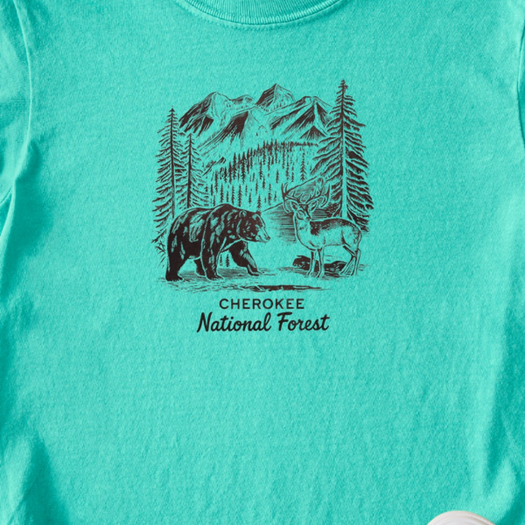 Cherokee National Forest Kids Cotton T-Shirt