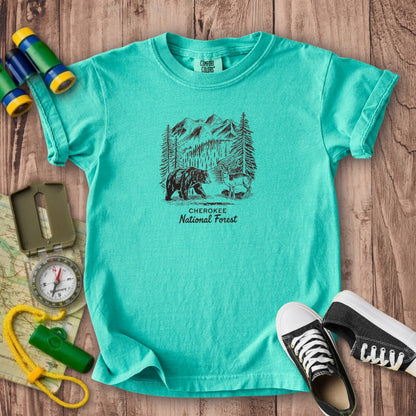 Cherokee National Forest Kids Cotton T-Shirt