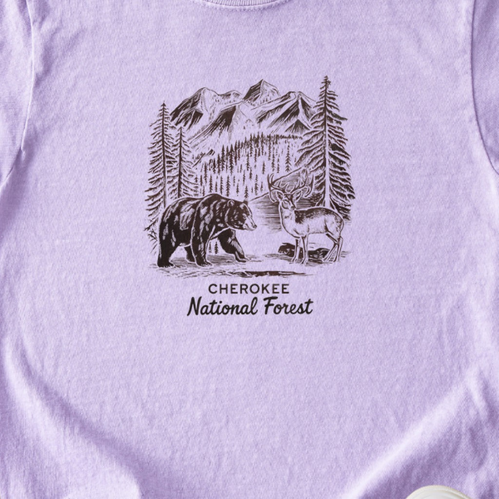 Cherokee National Forest Kids Cotton T-Shirt