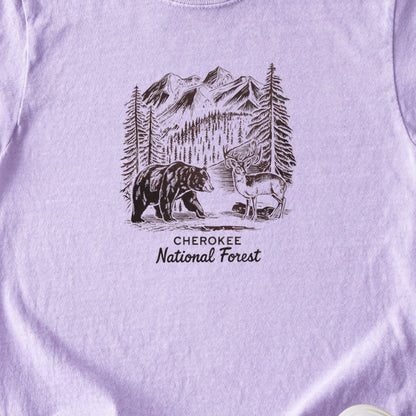 Cherokee National Forest Kids Cotton T-Shirt