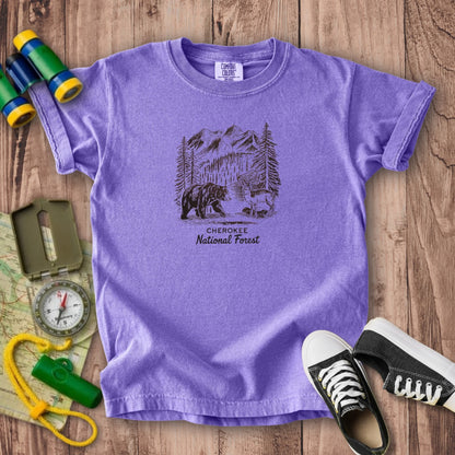 Cherokee National Forest Kids Cotton T-Shirt