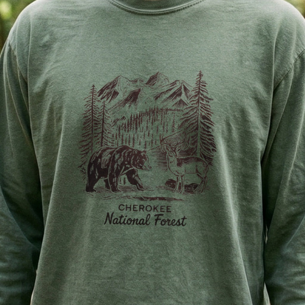 Cherokee National Forest Cotton Long Sleeve