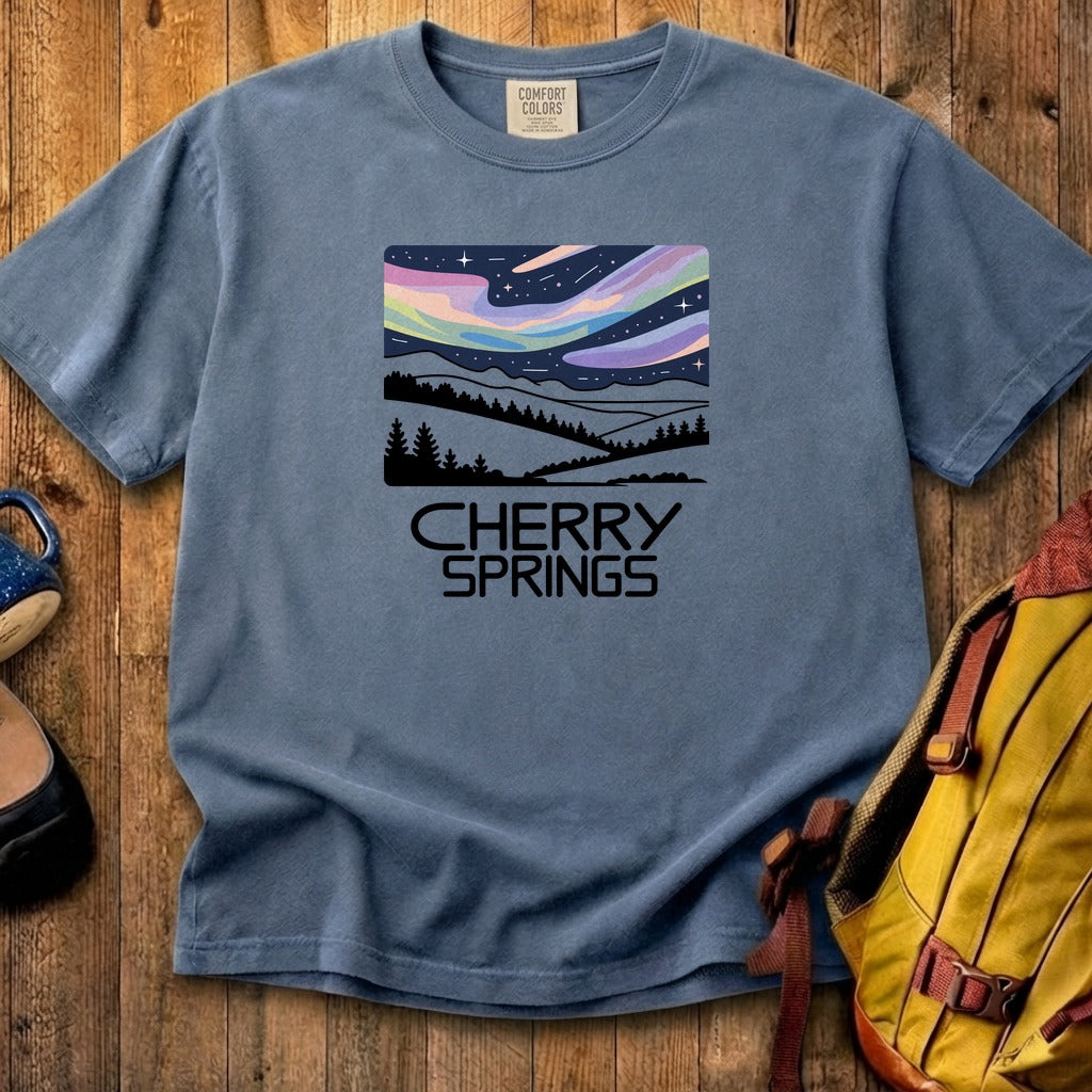 Cherry Springs at Night Cotton T-Shirt