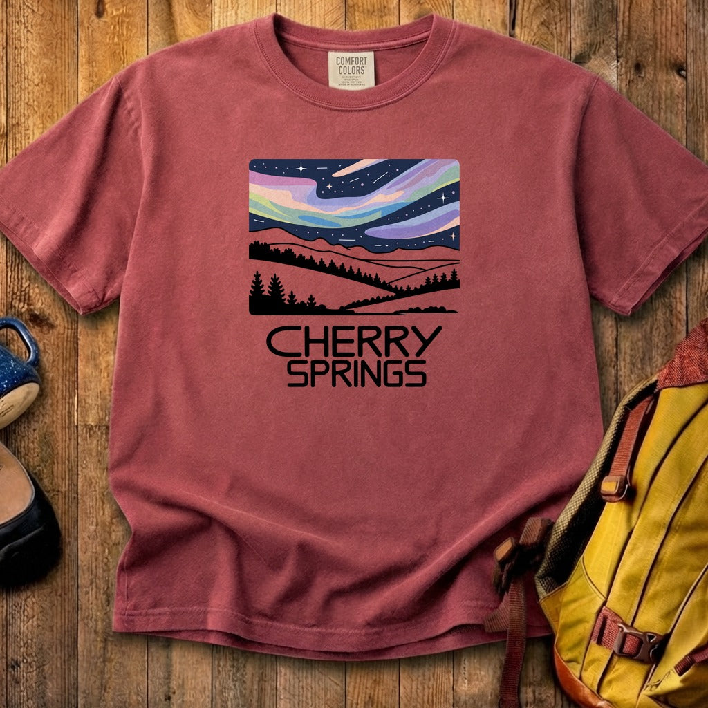 Cherry Springs at Night Cotton T-Shirt