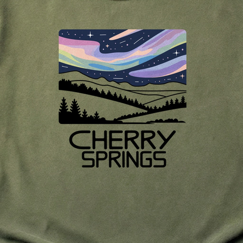 Cherry Springs at Night Cotton T-Shirt