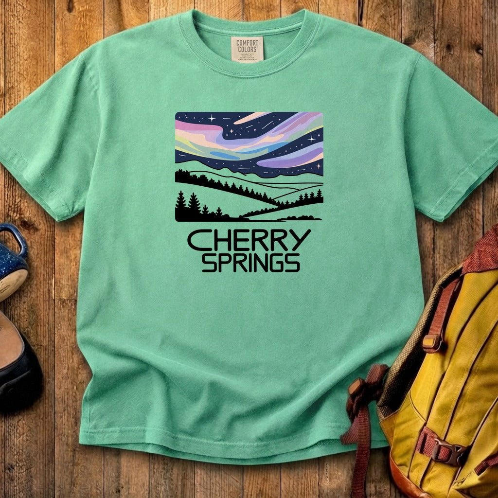 Cherry Springs at Night Cotton T-Shirt