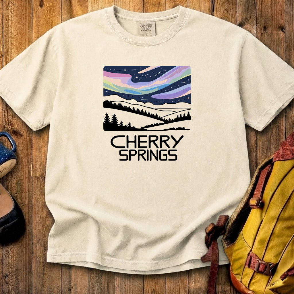 Cherry Springs at Night Cotton T-Shirt