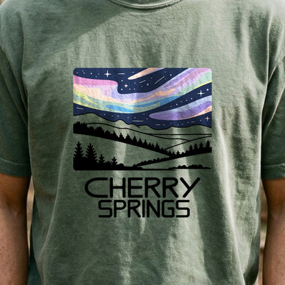 Cherry Springs at Night Cotton T-Shirt