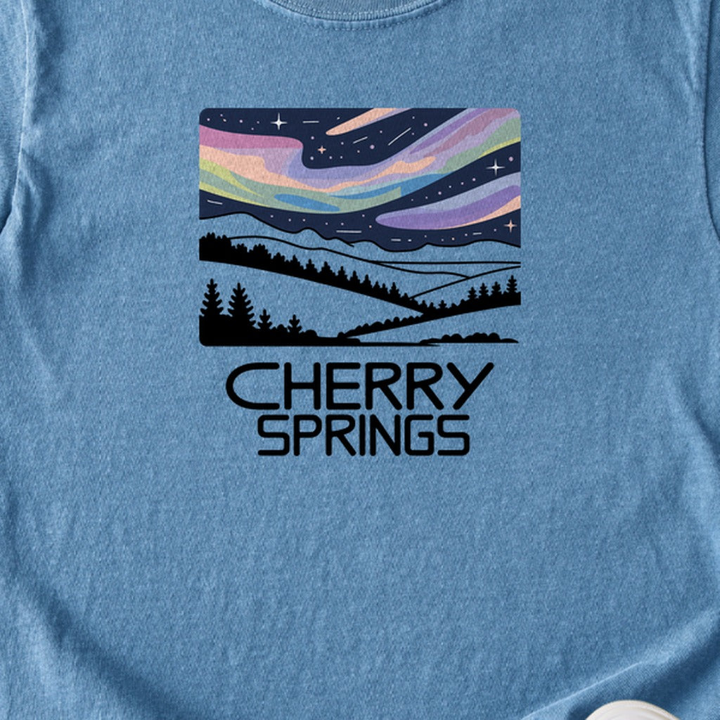 Cherry Springs at Night Kids Cotton T-Shirt