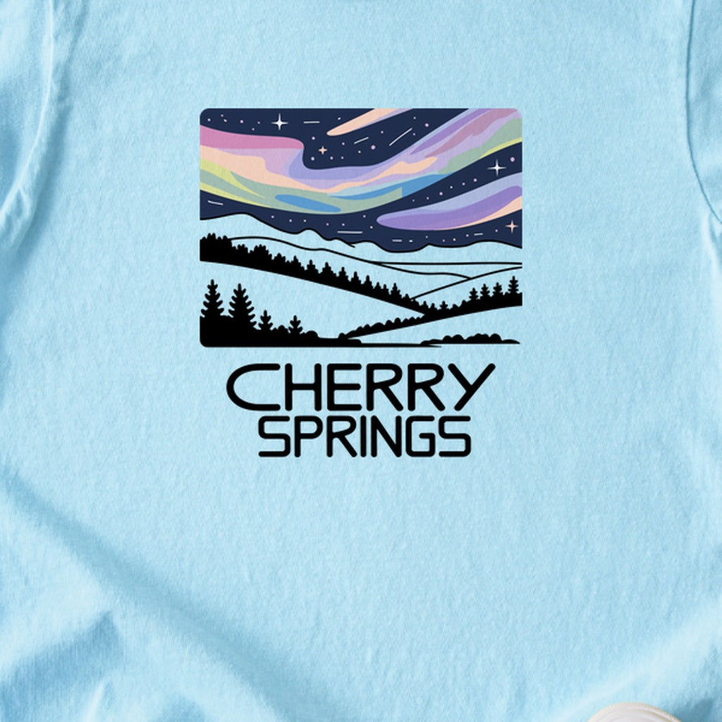Cherry Springs at Night Kids Cotton T-Shirt