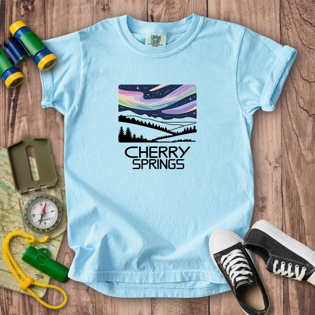 Cherry Springs at Night Kids Cotton T-Shirt