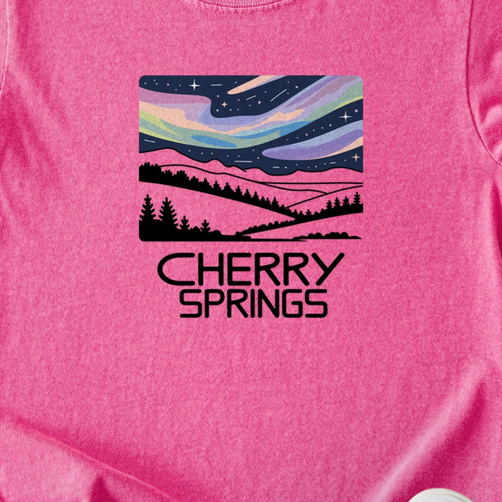 Cherry Springs at Night Kids Cotton T-Shirt