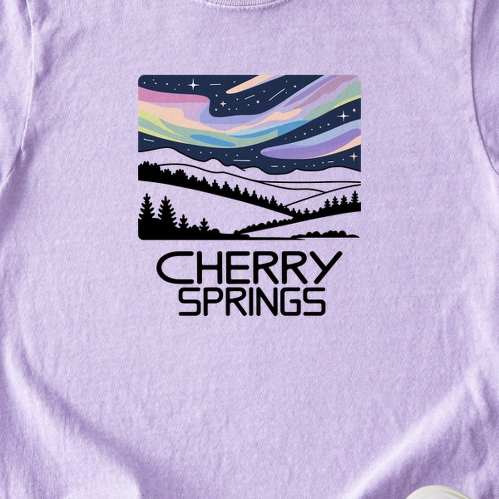 Cherry Springs at Night Kids Cotton T-Shirt
