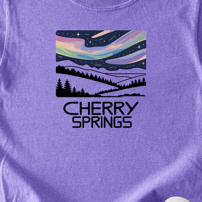 Cherry Springs at Night Kids Cotton T-Shirt