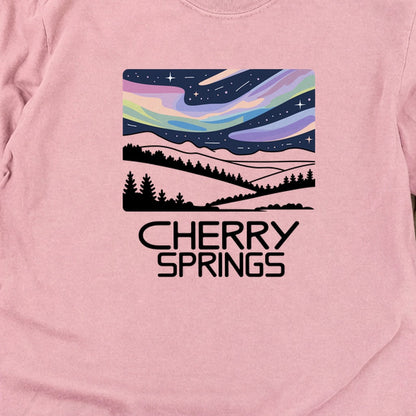 Cherry Springs at Night Cotton Long Sleeve