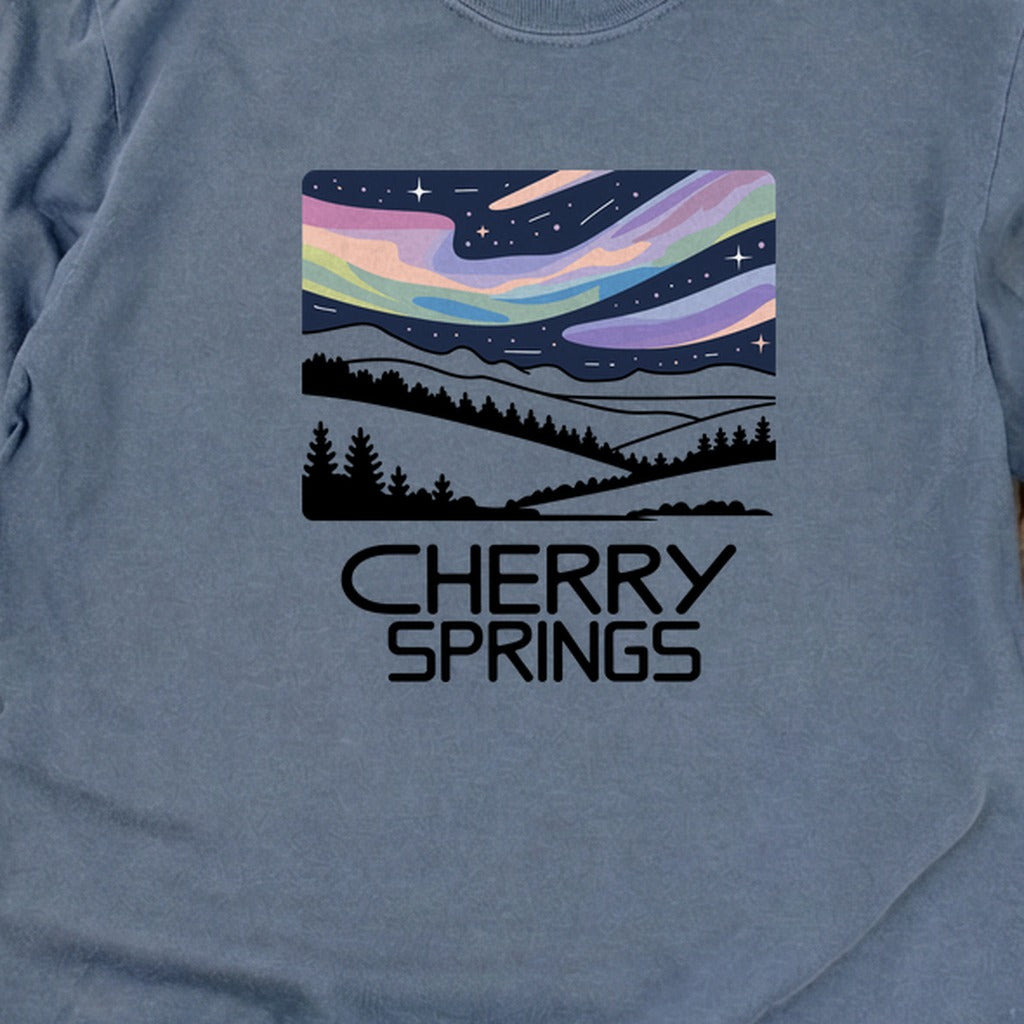 Cherry Springs at Night Cotton Long Sleeve