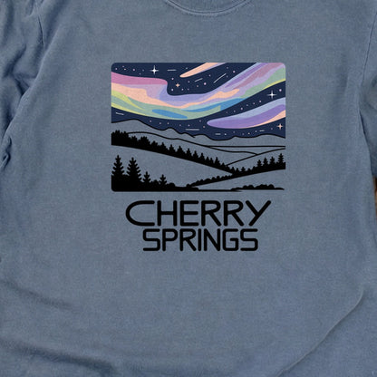 Cherry Springs at Night Cotton Long Sleeve