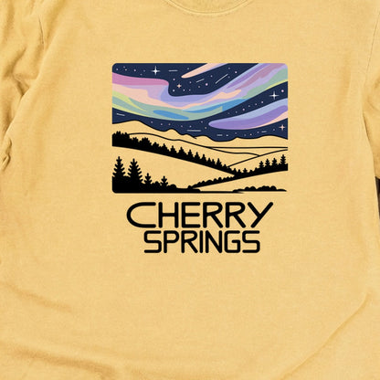 Cherry Springs at Night Cotton Long Sleeve