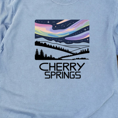 Cherry Springs at Night Cotton Long Sleeve