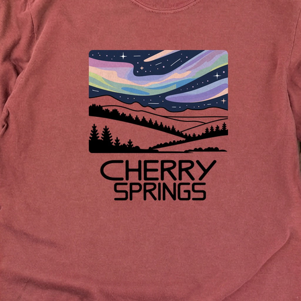 Cherry Springs at Night Cotton Long Sleeve