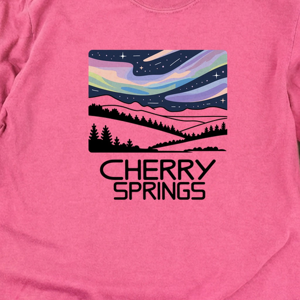 Cherry Springs at Night Cotton Long Sleeve