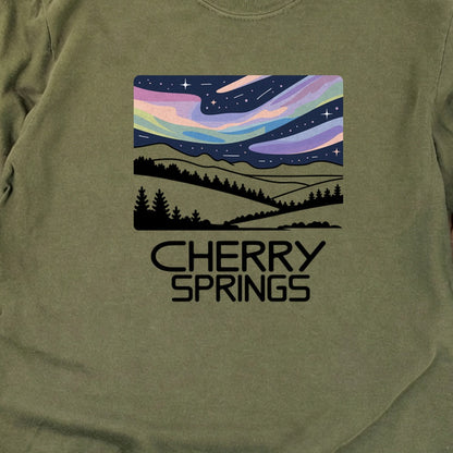 Cherry Springs at Night Cotton Long Sleeve