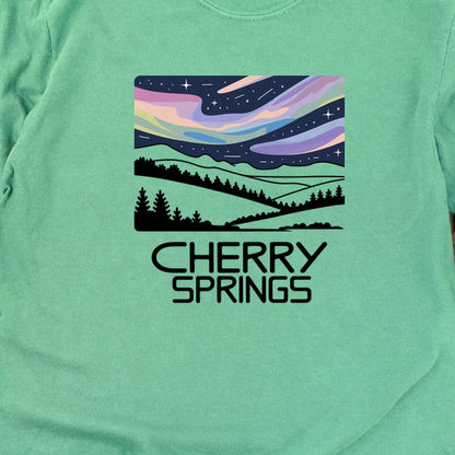 Cherry Springs at Night Cotton Long Sleeve