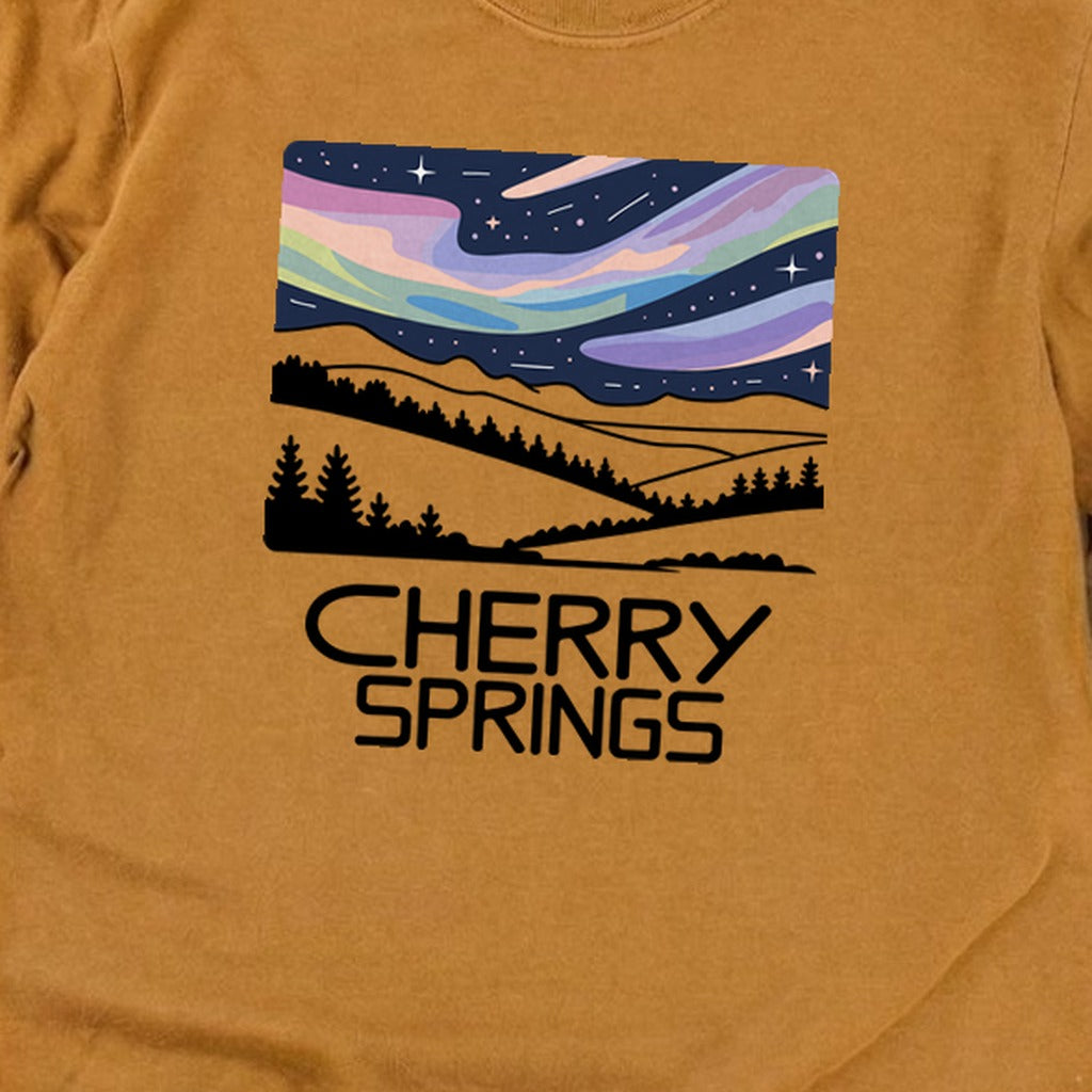Cherry Springs at Night Cotton Long Sleeve