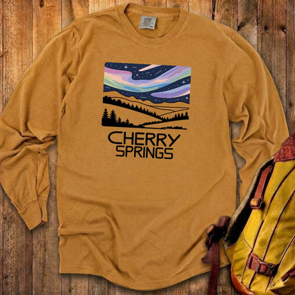 Cherry Springs at Night Cotton Long Sleeve