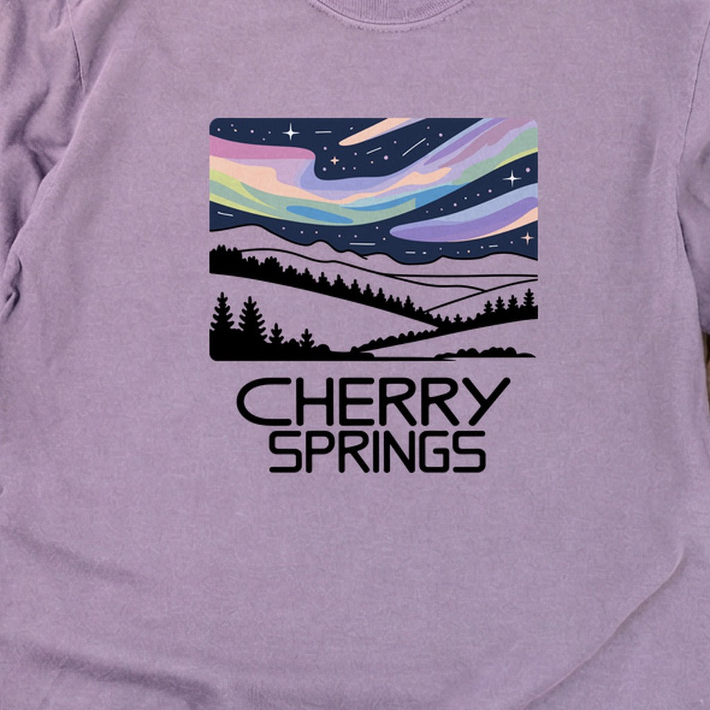 Cherry Springs at Night Cotton Long Sleeve