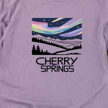 Cherry Springs at Night Cotton Long Sleeve