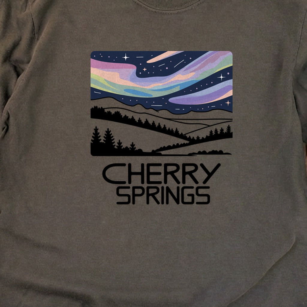 Cherry Springs at Night Cotton Long Sleeve