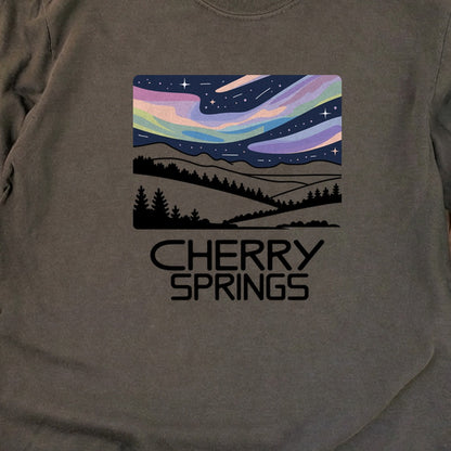 Cherry Springs at Night Cotton Long Sleeve