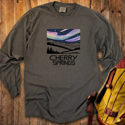Cherry Springs at Night Cotton Long Sleeve