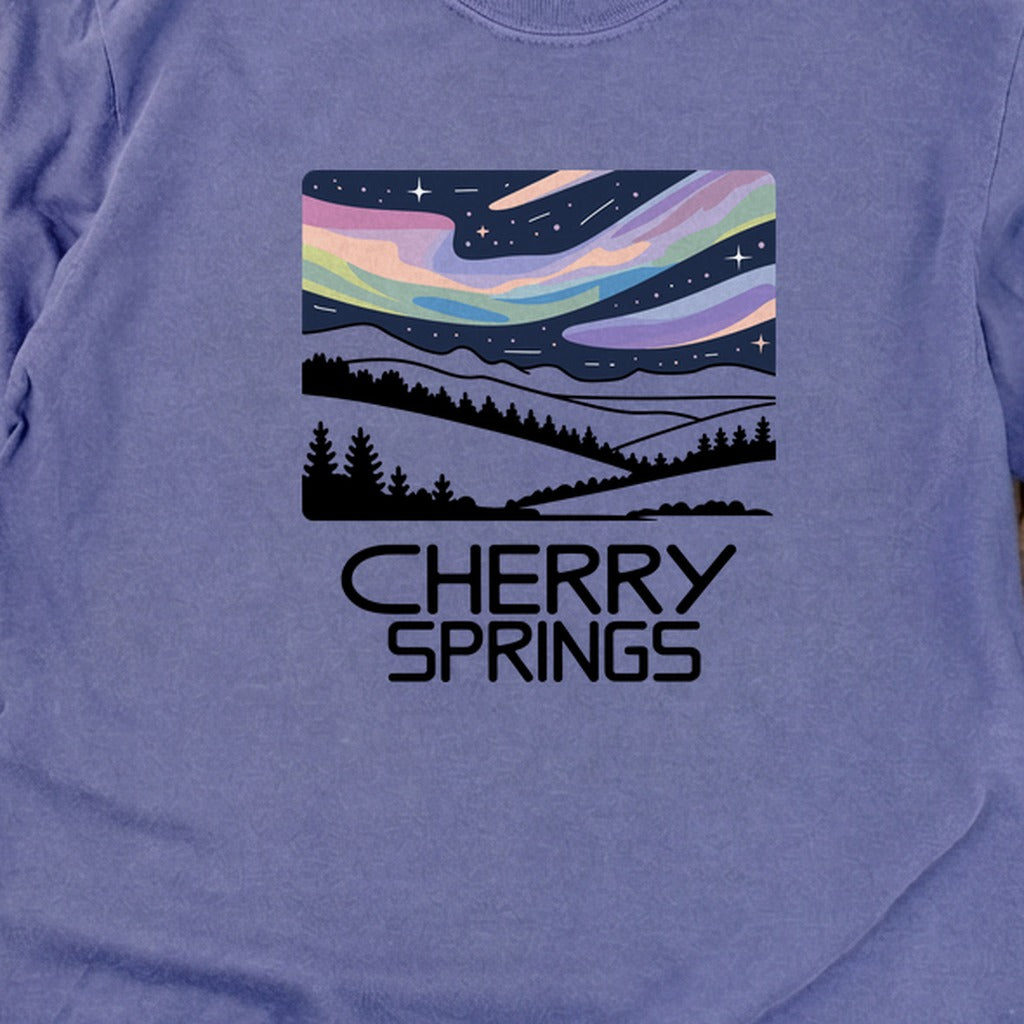 Cherry Springs at Night Cotton Long Sleeve