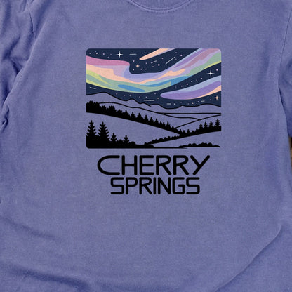 Cherry Springs at Night Cotton Long Sleeve