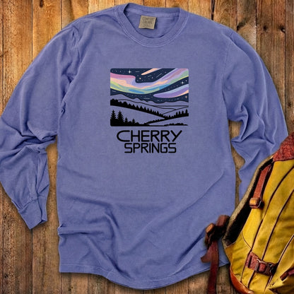 Cherry Springs at Night Cotton Long Sleeve