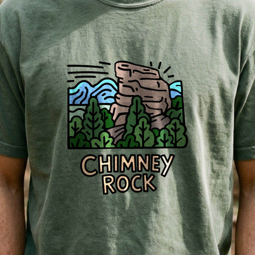 Chimney Rock Cotton T-Shirt