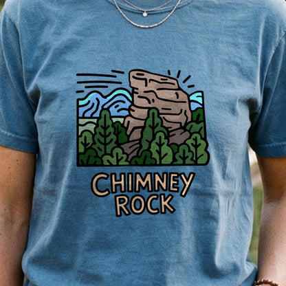 Chimney Rock Cotton T-Shirt