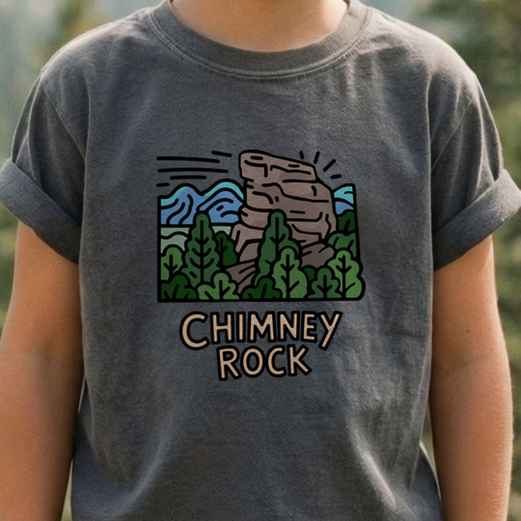 Chimney Rock Kids Cotton T-Shirt