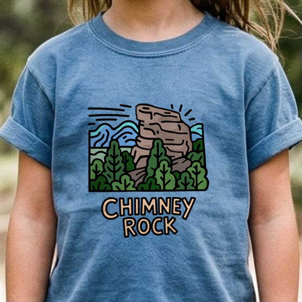 Chimney Rock Kids Cotton T-Shirt