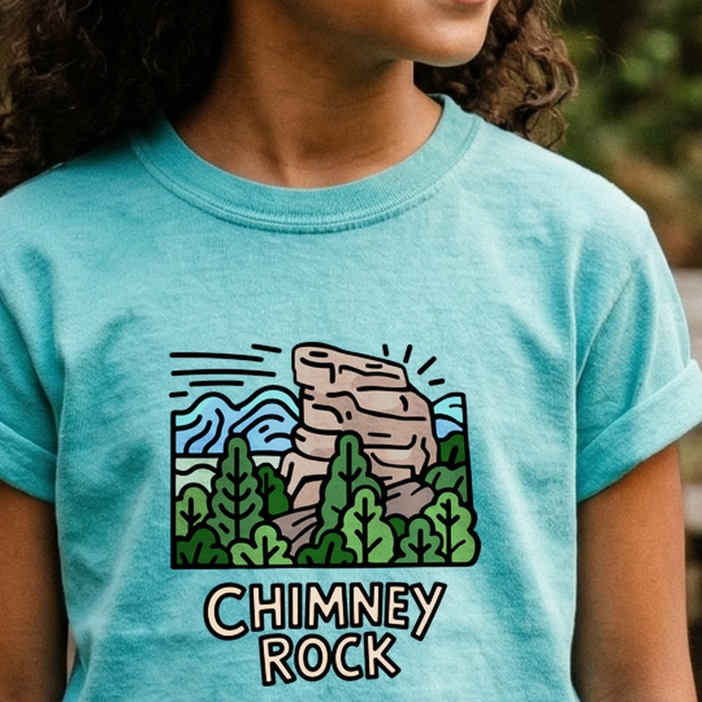 Chimney Rock Kids Cotton T-Shirt