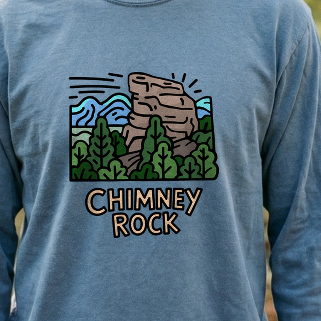 Chimney Rock Cotton Long Sleeve