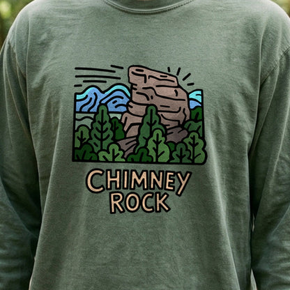Chimney Rock Cotton Long Sleeve