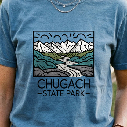 Chugach State Park Cotton T-Shirt