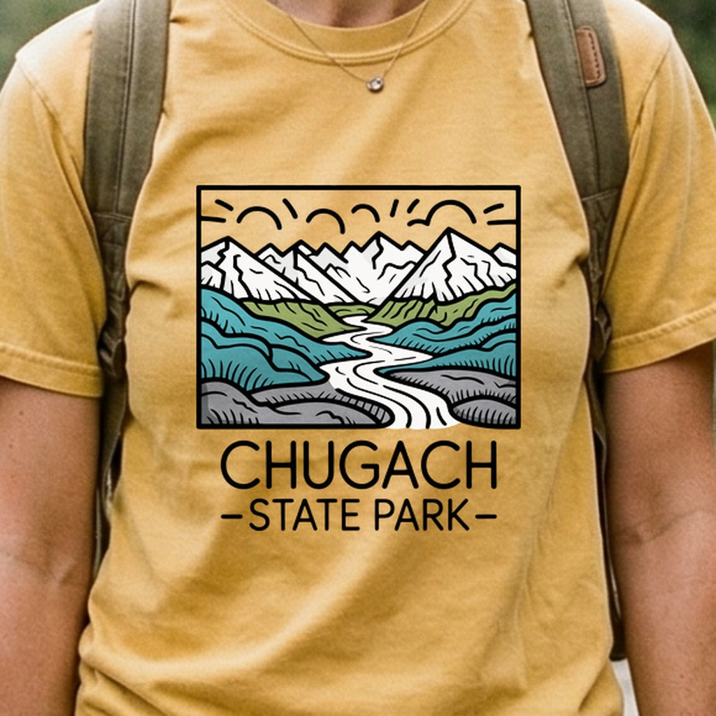 Chugach State Park Cotton T-Shirt