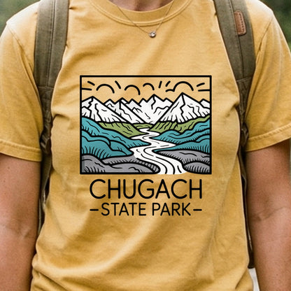 Chugach State Park Cotton T-Shirt