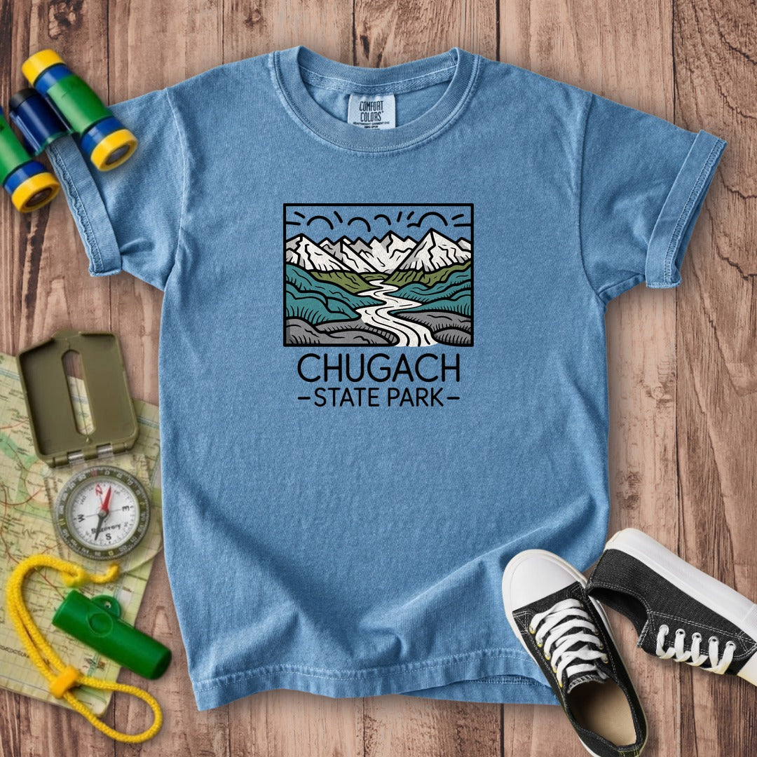 Chugach State Park Kids Cotton T-Shirt