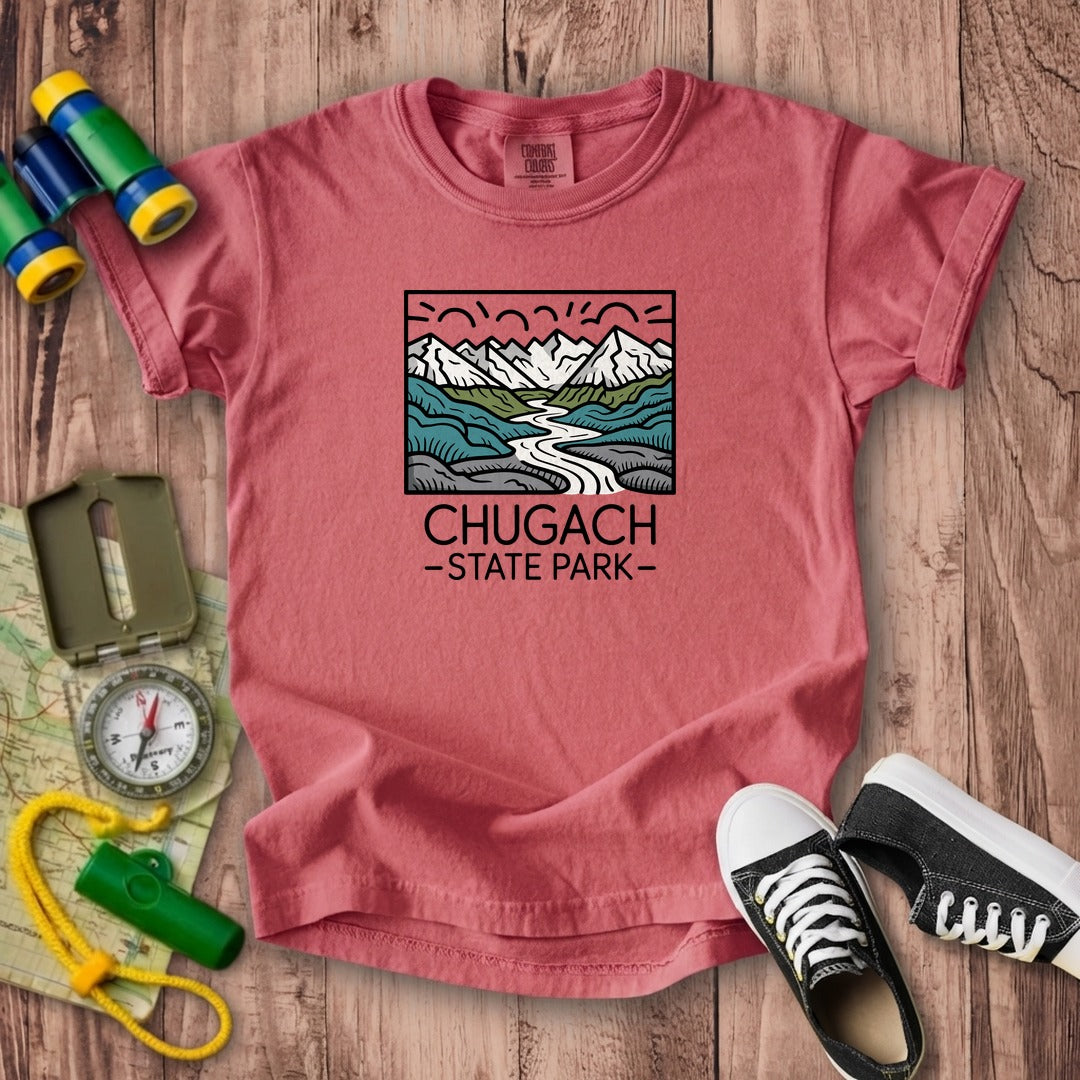 Chugach State Park Kids Cotton T-Shirt