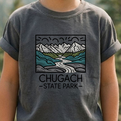 Chugach State Park Kids Cotton T-Shirt